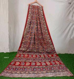 Cotton Kalamkari Saree