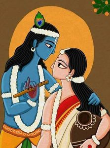 Radha Krishna Painting
