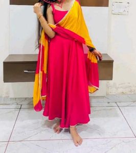 Anarkali Kurta With Dupatta