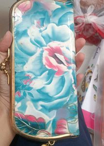 Light Blue Clutch