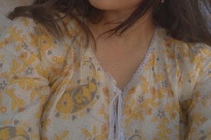 Yellow Short Kurti