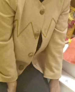 Beige Women's Blazer