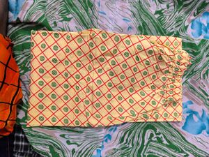 New Lemon Yellow Kurti Set (Printed)
