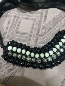 Beaded Statement Necklace