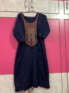 Pashmina Work Kurta Set