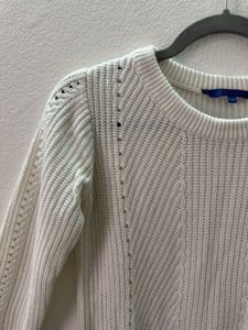 Annabelle White Sweater