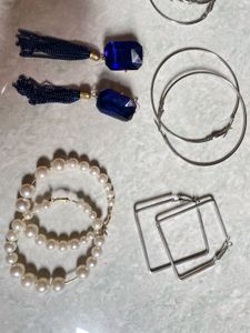 9 piece of earrings set