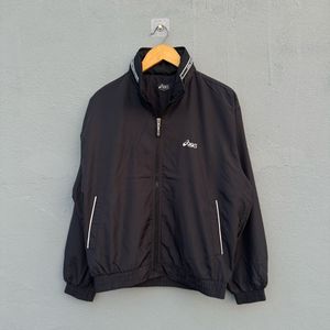 Asics Black Windbreaker Jacket