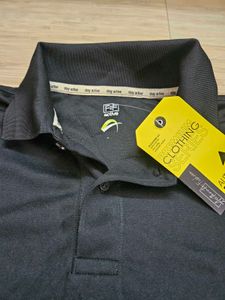 Charcoal Black Imported Polo