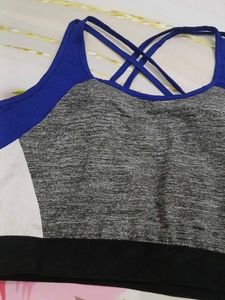 (1100)Colorful Sports Bra