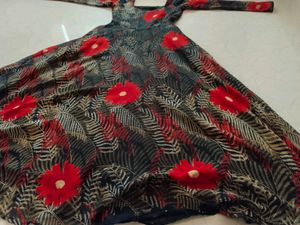 Anarkali Model Flared Kurta