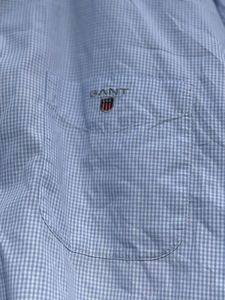 GANT Blue Gingham Button Down L