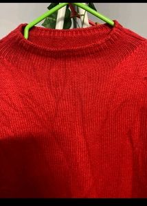 Red Baggy Sweater ♥️