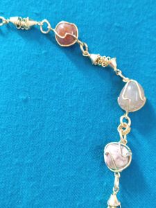 Gemstone Necklace &amp; Bracelet Set