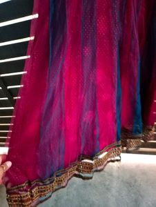 Flock Party Wear Kurta With Dupatta
