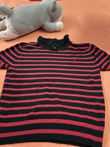 Fitted Striped Top