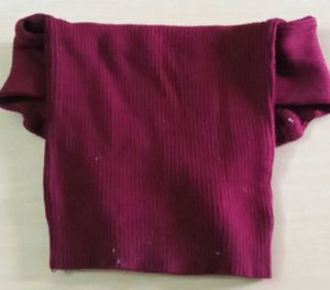 Burgundy Turtleneck Sweater