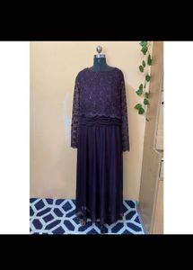 Plus Size Ankle Length Gown
