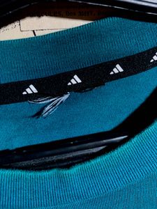 Adidas Teal Graphic Tee