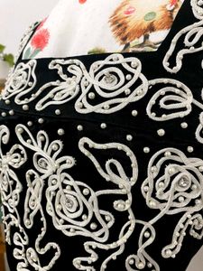 Beautiful black embroidery top