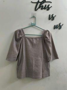 CUTE LAVENDER TOP