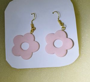 Combo Pastel Pink Floral Earrings