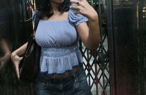 puff sleeve babydoll/milkmaid top