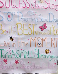 Motivational Quotes Poster /Painting Wall Sticker