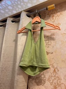 Green Backless Top ✨