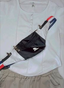White Corset Top