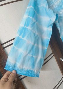 New Lucknowi Tie Die Kurti