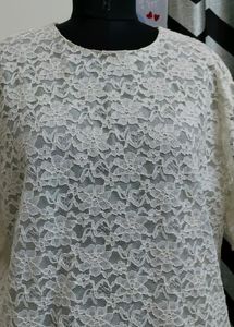 Plus Size Lace Top