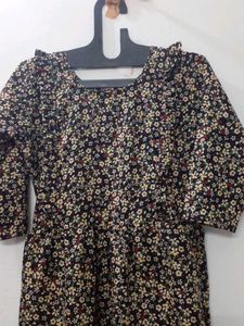 Floral Print Maxi Dress