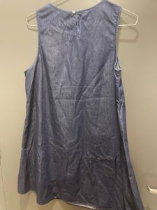 Denim Patch Dress