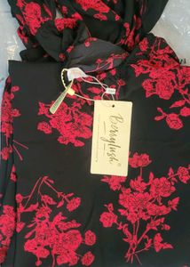Floral Cutout Romantic Maxi Dress