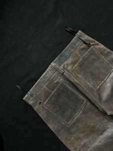 Y2K Leather Jeans Tommy Hilfiger