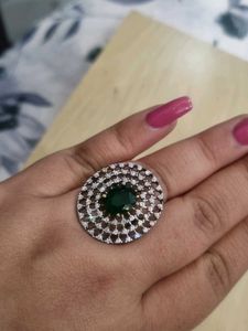 Black And Green Rings