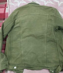 Levi's Olive Denim Jacket