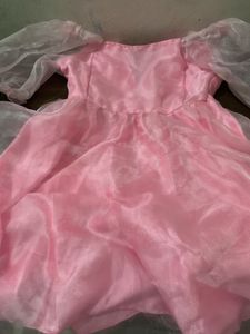Modern flow mini gown for birthday party