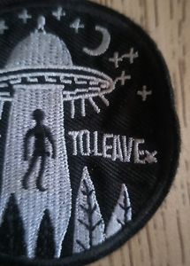 Iron on Applique- &#34;*I Want To Leave*&#34; Design