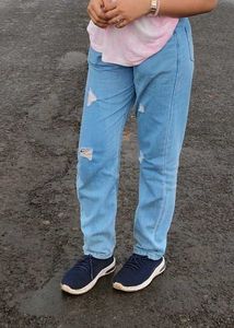 Light Wash Denim Jeans