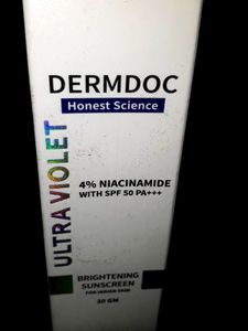DERMDOC Brightening Sunscreen