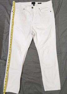 H&M White Jeans.