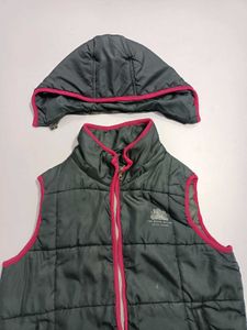Hooded Padded Winter Jacket -free Size M &amp; L