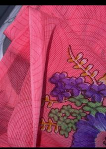 Multi Colour Printed Beautiful Saree