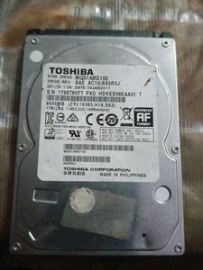 TOSHIBA 1 TB HARD DISK