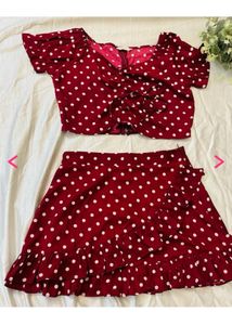 Polka Dot Co Ord Set