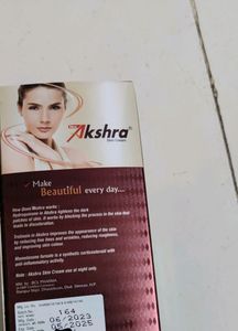Akshra Cream For Anti-aging And Yuthful Glowing S