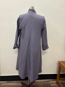 Elegant Lavender Long Coat