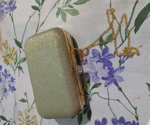 Golden Shimmer Clutch❤️